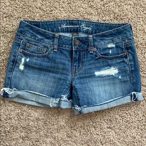 American Eagle jean shorts